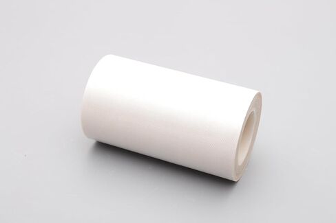 1 لفة 10 متر أسود/أبيض شريط تيفلون PTFE شريط غير لاصق 500 درجة فهرنهايت شريط لاصق من الألياف الزجاجية عالي الحرارة (أبيض، 1 بوصة × 33 قدم) in Saudi Arabia