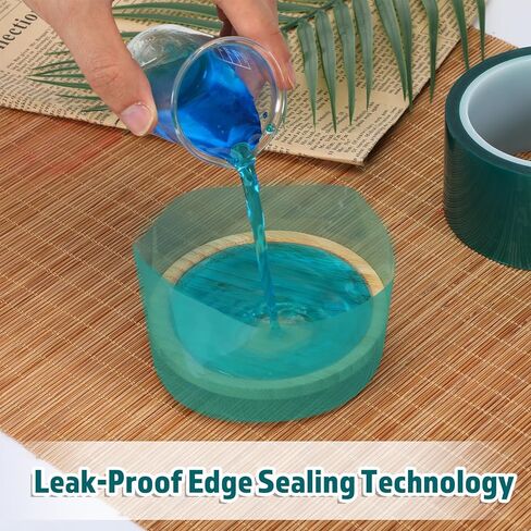 Resin Tape for Epoxy Resin Molding, 2in W X 110ft L, Thermal Adhesive Epoxy Tape, High Temperature Resistant, Epoxys Tapes for DIY Jewelry Spray Painting Welding in Saudi Arabia