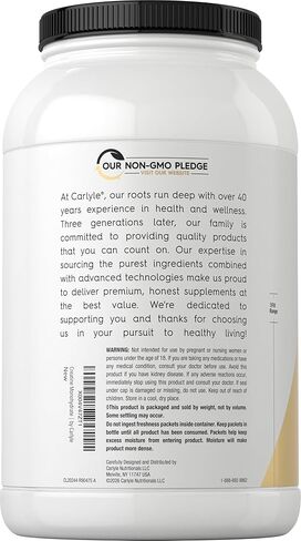 Carlyle Creatine Monohydrate Powder 5000mg | 200 Servings | Unflavored | 2.2lbs | Micronized Creatine Supplement | Vegan, Non-GMO, Gluten Free in Saudi Arabia