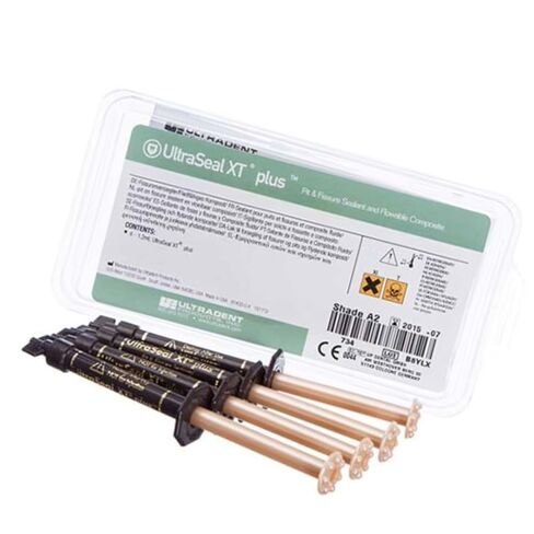 Ultradent 734 UltraSeal XT Plus Light Cured Radiopaque Syringes A2 4/Pk 1.2 mL in Kuwait