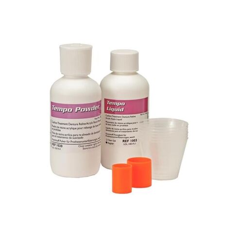 لانج دينتال 1023-PNK Tempo Reline Professional Package Powder & Liquid Pink in Kuwait