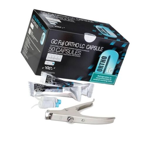 GC 439451 Fuji Ortho LC Glass Ionomer Orthodontic Cement Capsules Starter Pack 50/Pk in Kuwait