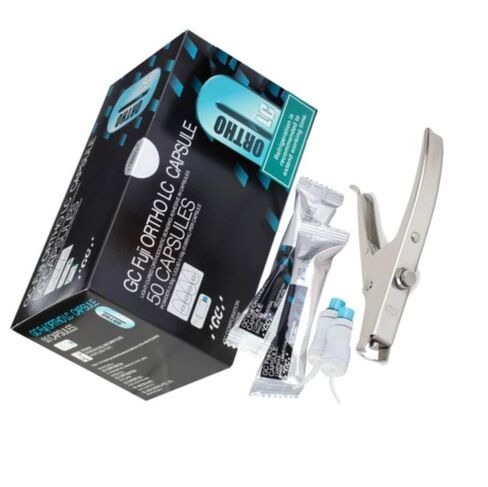 GC 439451 Fuji Ortho LC Glass Ionomer Orthodontic Cement Capsules Starter Pack 50/Pk in Kuwait