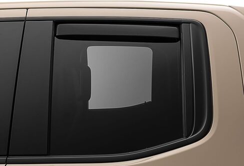 Weathertech مخصص مخصص للنافذة الجانبية المنحرفات لـ Silverado 1500 Ltd ، Silverado 2500HD/3500HD ، Sierra 2500HD/3500HD ، Silverado 1500 ، Sierra 1500 ، Sierra 1500 Limited - (85930IM) ، زوج خلفي - Tint Dark Tint in Saudi Arabia