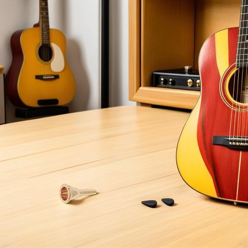 Luxshiny Brass Tuba Mouthpiece 13.3mm Cnc Electroplated Gold Tuba Mouth Accessory for Wind Instrument Performance in Kuwait