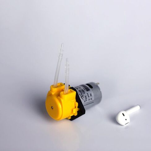 مضخة تمعجية مايكرو تيار مستمر 12 فولت 24 فولت 85 مل/دقيقة لنظام الجرعات الكيميائية الأوتوماتيكي YW01-DC (لوحة مستقيمة YW01-24V DC) in Kuwait