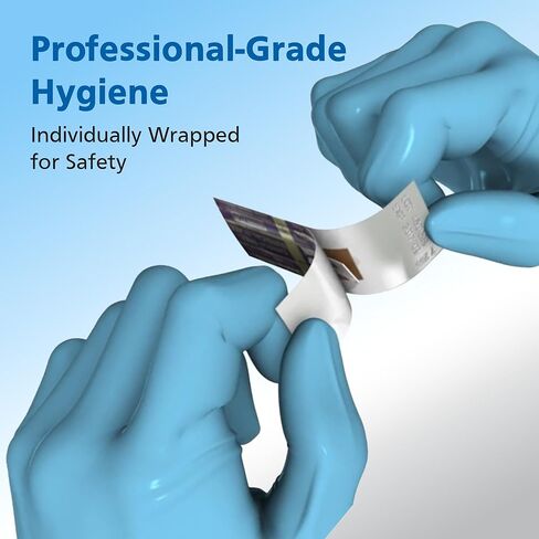 شفرة مشرط جراحي من سوان مورتون #23 - أدوات احترافية للجراحين، معقمة للاستخدام الطبي، فولاذ كربوني - مغلفة بشكل فردي، صندوق مكون من 100 قطعة in Kuwait