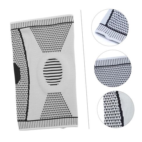 PartyKindom Knee Brace for Men Women Compression Knee Brace Woven Fitness Pad Protection Cover in Saudi Arabia