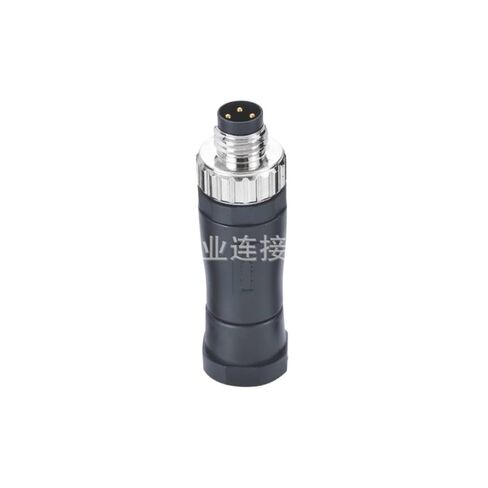 M8 Connector A-Code 3Pin Male Assembled Industrial Waterproof Connector Plastic Shell Aviation in Kuwait
