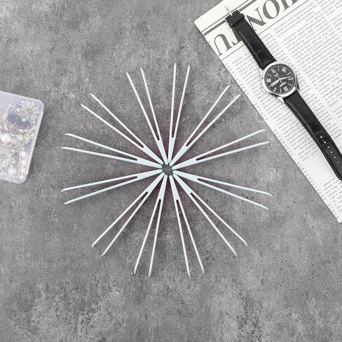 12pcs Sticker Tweezers, 4.5 Inch Long Plastic Bent Tweezers for Crafting Small Jewelry Making Tools for Bead Craft DIY, Baking Decoration, Feeding Reptiles in Saudi Arabia