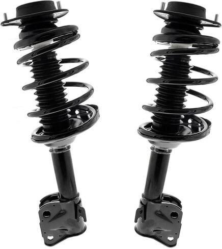 Detroit Axle - 2 Front Struts for 2010-2017 Chevrolet Equinox, Complete Struts Coil Spring Assembly 2011 2012 2013 2014 2015 2016 Replacement Quick Install Ready Strut Shock Assembly in Saudi Arabia