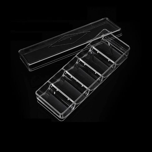 Clear Acrylic Chips Case Holds 100 Chips Multifunctional for Family in Kuwait