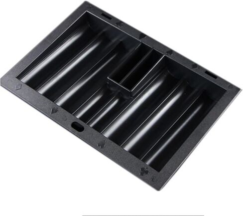 Genérico Poker Table Chip Tray - Chip Storage Organizer | Multi-Compartment Holder for , Card Game Nights, Dealer Use, Home Poker Setup, Tournament Play, Chips Display, Room Accessories in Saudi Arabia