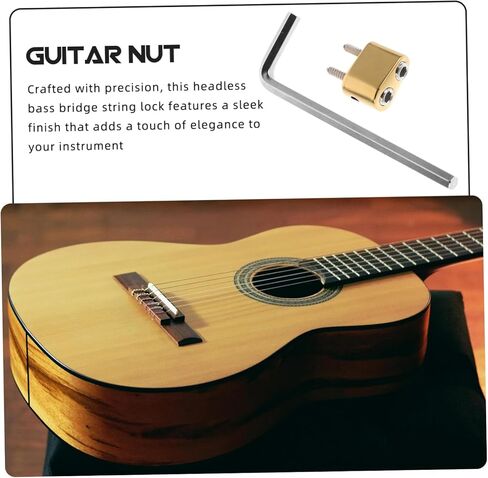 Guitar Luthier Tools Headless Bass Guitar String Lock Bridge Saddles String Locks in Saudi Arabia