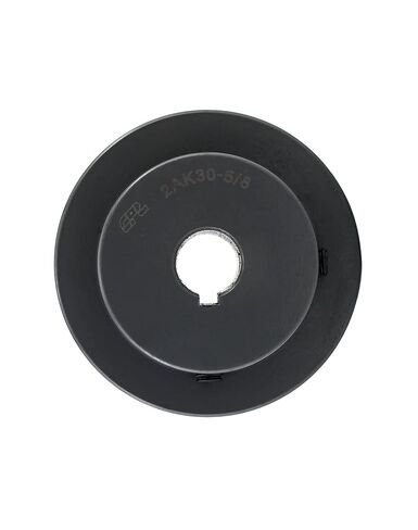 QWORK 2AK3058 Double Groove Pulley/Sheave, 3.05"OD 5/8" Bore, AK Fixed Bore Pulley, for A, 3L & 4L (A & AX) V-Belts, Cast Iron in Saudi Arabia