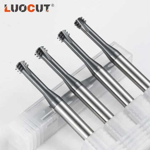 1pcs UNC UNF Thread Milling Cutter Solid Carbide for Stainless Steel UNC4-40 in Kuwait