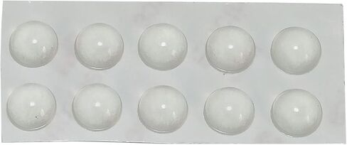 Keyboard Foot Pad Cabinet Door Bumpers 8mm Diameter Clear Adhesive Pads for Drawers Glass Tops Cutting Boards Furniture Keyboard Pad in Kuwait