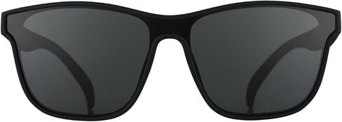 goodr The Future is Void Sunglasses Polarized Sunglasses, Medium Sized (VRG), Black Solid Frames with Black Non-Reflective Glare Reducing Lenses, UV400 Protection, No Slip, No Bounce in Saudi Arabia