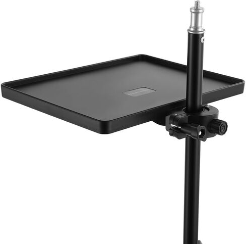 Microphone Stand Tray, Clamp-On Rack Holder For Streaming, Recording, Karaoke in Saudi Arabia