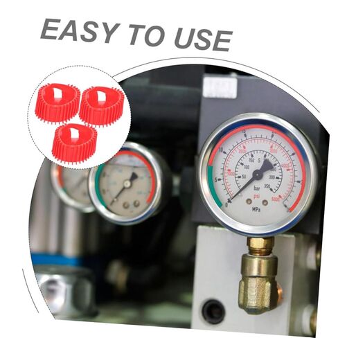 OUNONA 5pcs Oxygen Acetylene Gauge Covers Silicone Protector for Pressure Gauge Boot Vibrant in Saudi Arabia