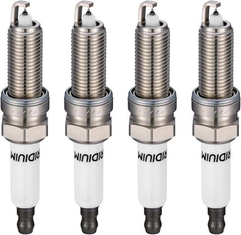 3461 Plugs Iridium Sparks 4 Pack متوافقة مع Hyundai Elantra Tucson ، متوافق مع Acura Ilx TSX ، Civic CR-V Accord ، Forte Soul ، Cooper Countryman 1.6L 1.8L 2.0L 2.4L L4 SLIP in Kuwait