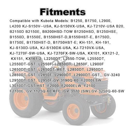 12V Fuel Shut Off Solenoid Compatible with Kubota D905 D1005 D1105 V1205 V1305 V1505 V1505T B1700D B1700E B1700HSD B1700HSE Replacement for 16616-60010 17454-60010 17594-60014 SA-4569T in Saudi Arabia