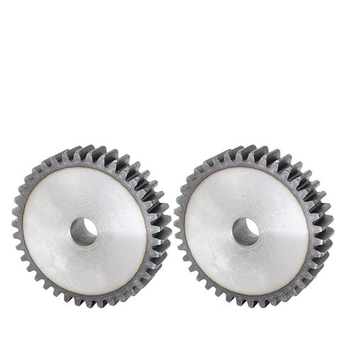 Gear 2M-34T/35T/36T/37 T Process Hole12mm Gear Wheel Low Carbon Steel Pinion Gear Total Height 20mm 1Pcs(36 T-Rough hole-12mm) in Saudi Arabia
