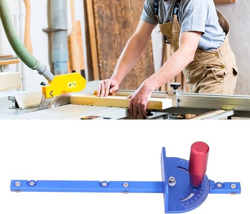 Acouto High Performance Miter for Table Saw, Accurate Woodworking Tool with Beveling Accuracy & Aluminum Alloy in Saudi Arabia