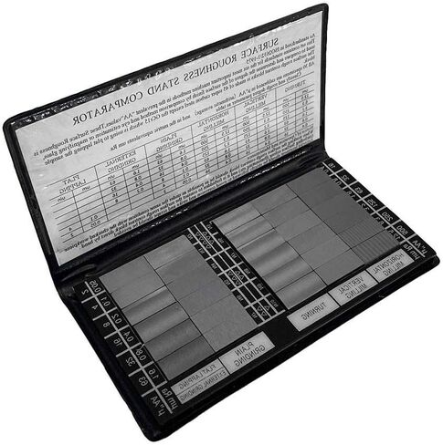 Specimen Surface Roughness Comparator Composite Pocket Set Gauge 30 Pc in Saudi Arabia