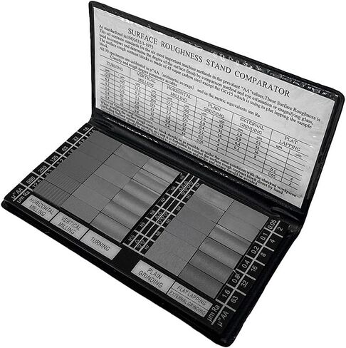 Specimen Surface Roughness Comparator Composite Pocket Set Gauge 30 Pc in Saudi Arabia