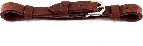 Premium Leather Curb Strap with Stainless Steel Buckle in Kuwait