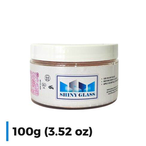Cerium Oxide Powder 99.9% TREO - Glass Scratch Remover & Polishing Compound - High Abrasive with Lanthanum - 3.52 oz. in Saudi Arabia