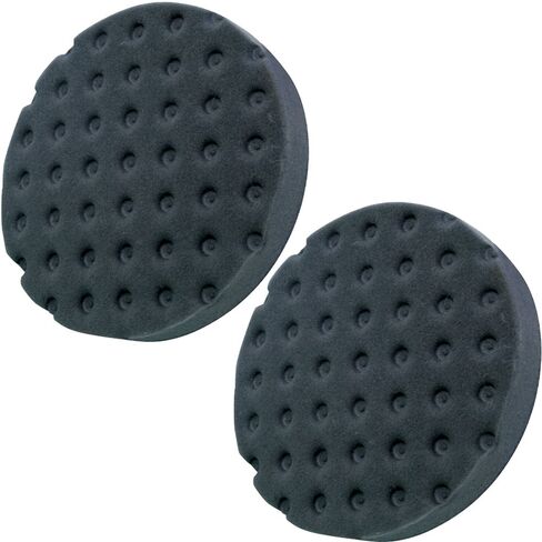 Shurhold 4956386 Pro Polish Black Foam Pad - 2-Pack - 6.5 F/Dual Action Polisher in Saudi Arabia