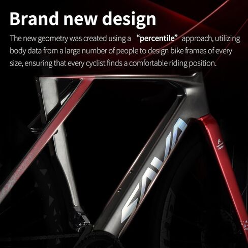 SAVADECK R9 Di2 Full Carbon Road Bike, Carbon Fiber Frame Racing Bicycle with Shimano R9270 24S Groupset, Hydraulic Disc Brakes, Ultra-Light Carbon Bike for Adults in Kuwait