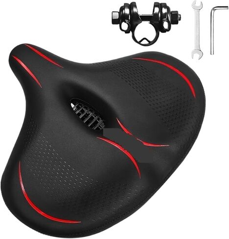Widen Thicken Bike Saddle Fit for Seat Oversized Ergonomic Comfortable Bike Fit for Seat Long Distance Cycling Bike Saddle Parts in Saudi Arabia