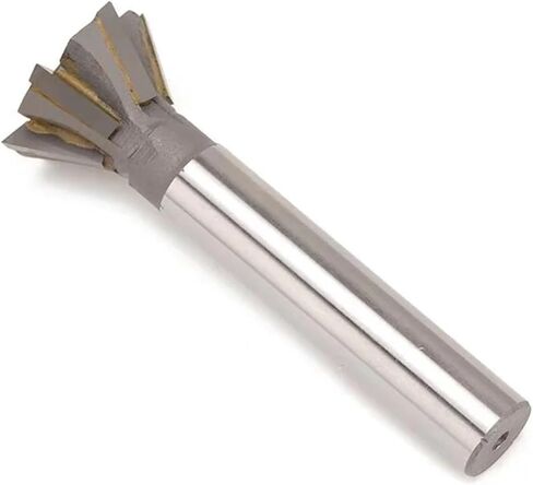 1pcs 55/60Degrees Dovetail Groove Milling 16MM 20MM 25MM Straight Shank Hard Alloy Milling Cutter(25x55degrees) in Saudi Arabia