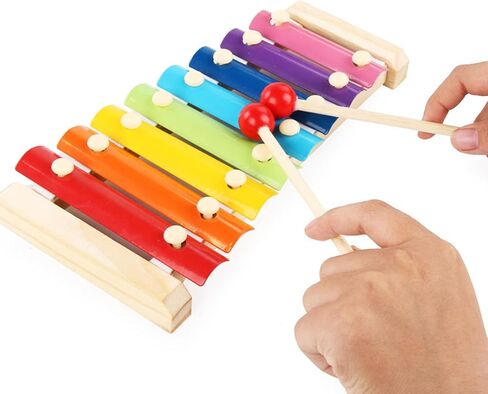 Colorful Rainbow 8 Notes Xylophone for Kids in Saudi Arabia