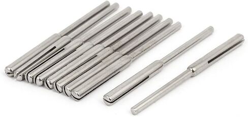 uxcell 3/32 Inch Shank Dia Split Mandrel 10pcs for Abrasive Sanding Disc Sandpaper in Saudi Arabia