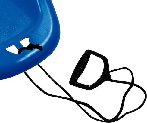 كريمة المعيشة H2O! عبوتان من رابتور بوغان - زلاجات ثلج بلاستيكية للأطفال والكبار، مزلقة لشخصين مع مقابض مدمجة وحبل سحب، أزرق in Kuwait