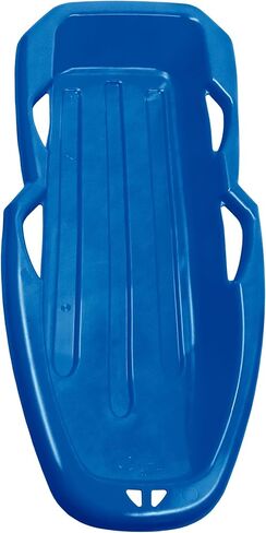 كريمة المعيشة H2O! عبوتان من رابتور بوغان - زلاجات ثلج بلاستيكية للأطفال والكبار، مزلقة لشخصين مع مقابض مدمجة وحبل سحب، أزرق in Kuwait