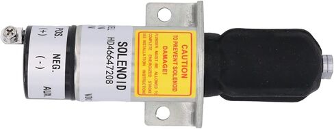 HOLDWELL 12V Stop Solenoid 1500-2134 1502-12C6G1B1 compatible with Woodward Shutdown Engine in Kuwait