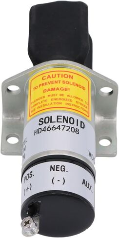 HOLDWELL 12V Stop Solenoid 1500-2134 1502-12C6G1B1 compatible with Woodward Shutdown Engine in Kuwait