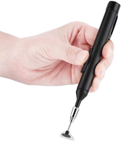 Taidda Vacuum Suction Pen IC Absorber Kit, Anti-Static Design with Uper Small Powerful Vacuum Pump Comfortable Pen Type Design Pick up Vacuum Sucking Pen Set for IC SMD Precision Component Placement in Saudi Arabia