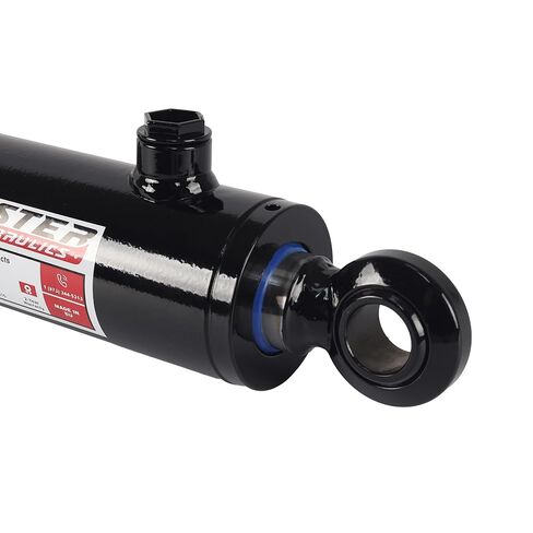 Magister Hydraulics Swivel Ball Welded Hydraulic Cylinder - 2.5" Bore × 18" Stroke × 1.5" Rod Swivel Eye Hydraulic Ram - Double Acting Hydraulic Piston 3000 PSI in Kuwait