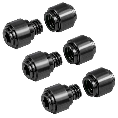3 Sets Thumb Studs, Titanium Screws Replacement Thumb Studs Pocket Blade Screws for Benchmade 535 Bugout (Black) in Saudi Arabia
