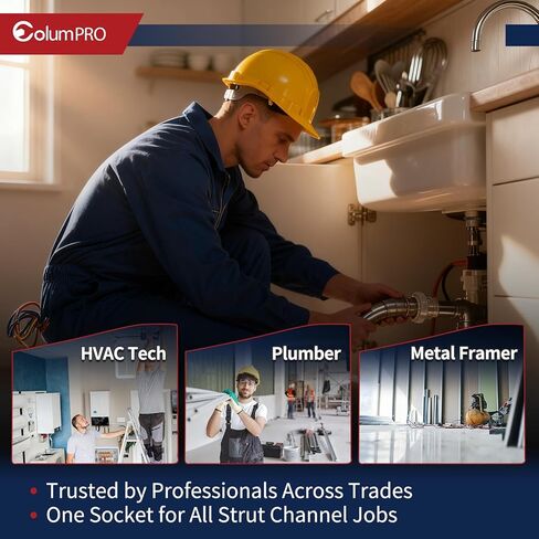 مقبس قناة تبختر 3/4 بوصة (19 مم)، مقبس صدمات محرك 1/2 بوصة لقنوات 1-5/8 بوصة، 2-7/16 بوصة و3-1/4 بوصة، فولاذ Cr-Mo عالي التحمل، طول 4-1/4 بوصة، لمسة نهائية من الفوسفات الأسود in Kuwait