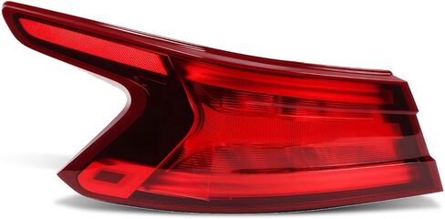 Passenger Side Tail Light Assembly Compatible with 2016 2017 2018 Maxima Rear Tail Lamp Taillight 26550-4RA1A NI2805104 (Right) in Saudi Arabia