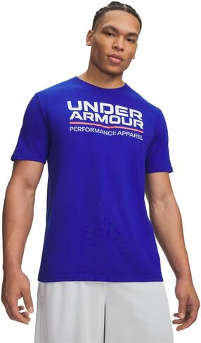 Under Armour Men's Wordmark Short Sleeve T Shirt in Kuwait