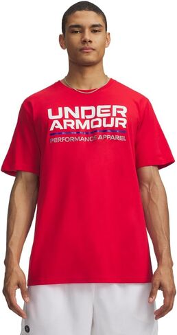 Under Armour Men's Wordmark Short Sleeve T Shirt in Kuwait