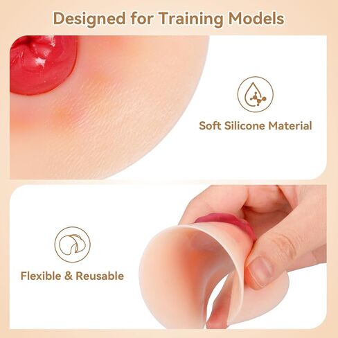 Sticky Unhealthy & Abnormal Stoma Simulation Models, Ostomy Care Practice Set, Stoma Care Training Kit for Nursing & Medical Education in Kuwait